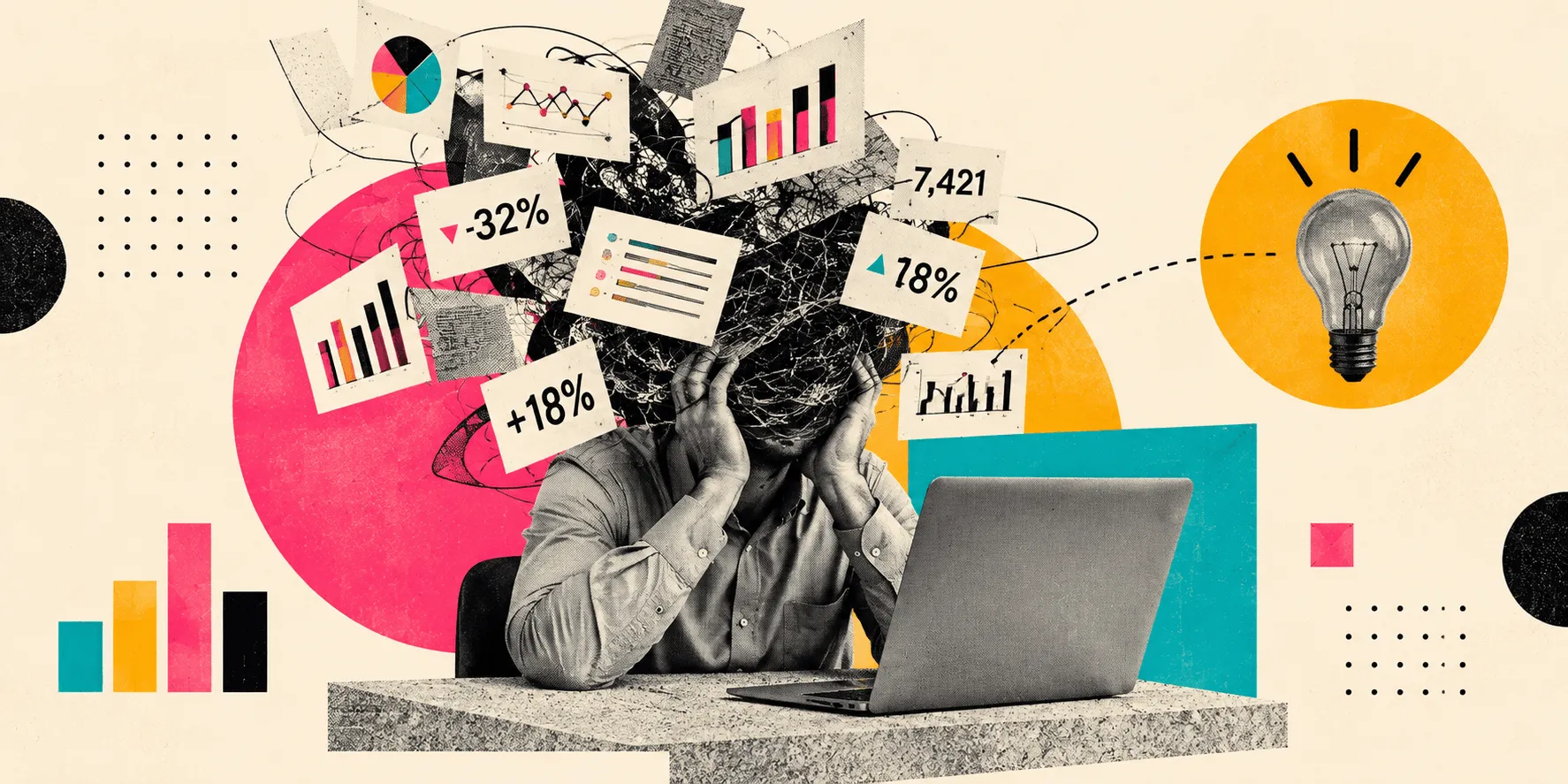  El reto no es la data: es cómo interpretarla para tomar mejores decisiones.