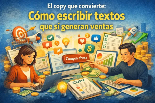 El copy que convierte: cómo escribir textos que sí generan ventas