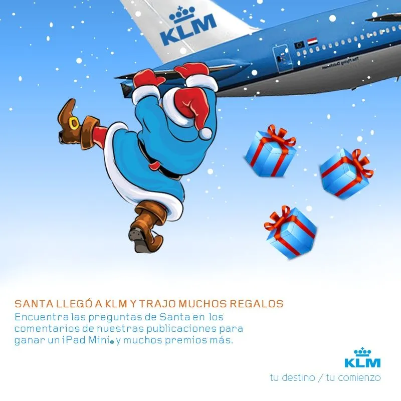 Santa KLM Activación Online