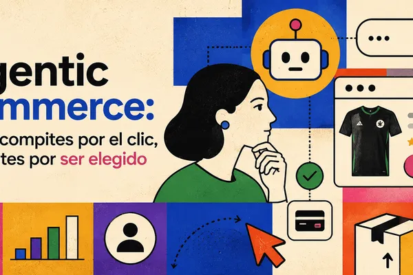Agentic commerce: ya no compites por el clic, compites por ser elegido