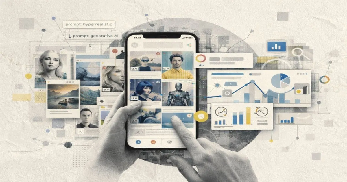 IA generativa en redes sociales: oportunidad, saturación y cómo usarla estratégicamente