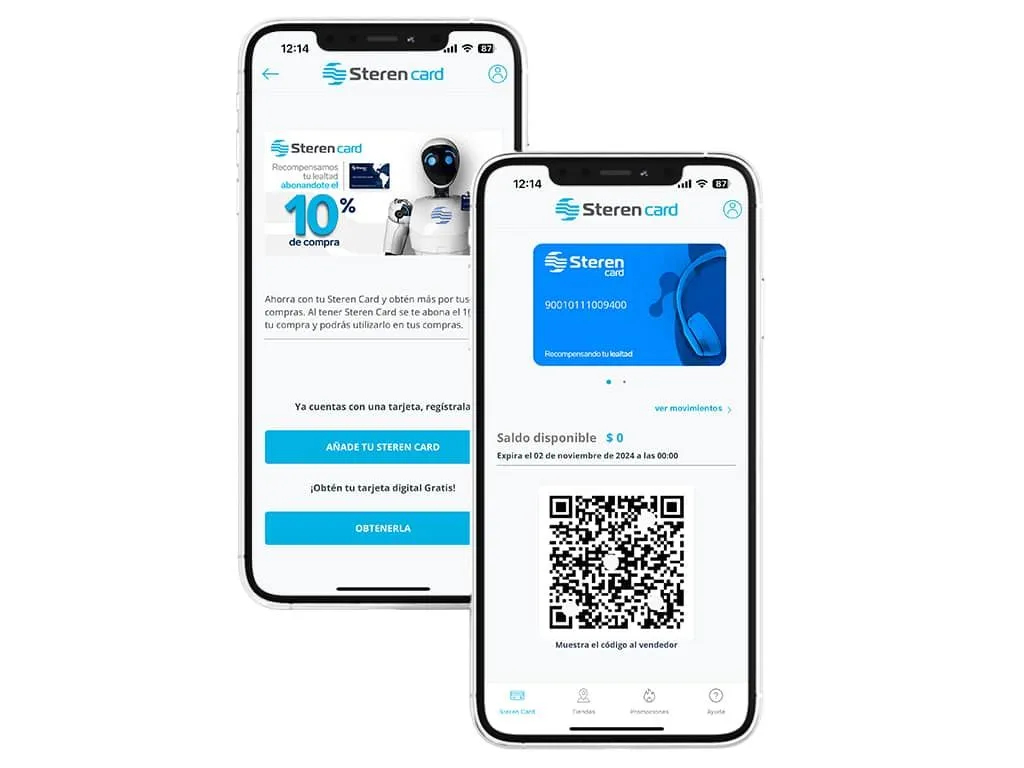 Steren Card App | iOS | Android