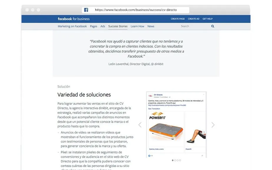 Casos de éxito