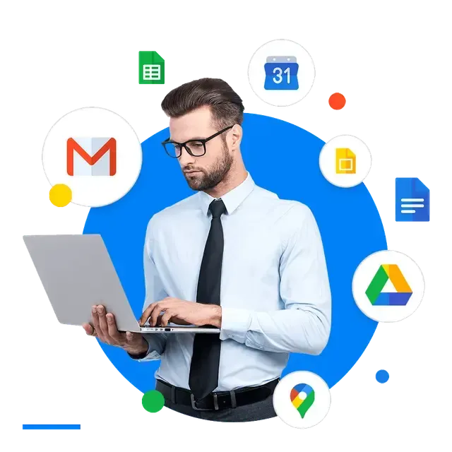 Estamos certificados por Google para vender su plataforma empresarial.