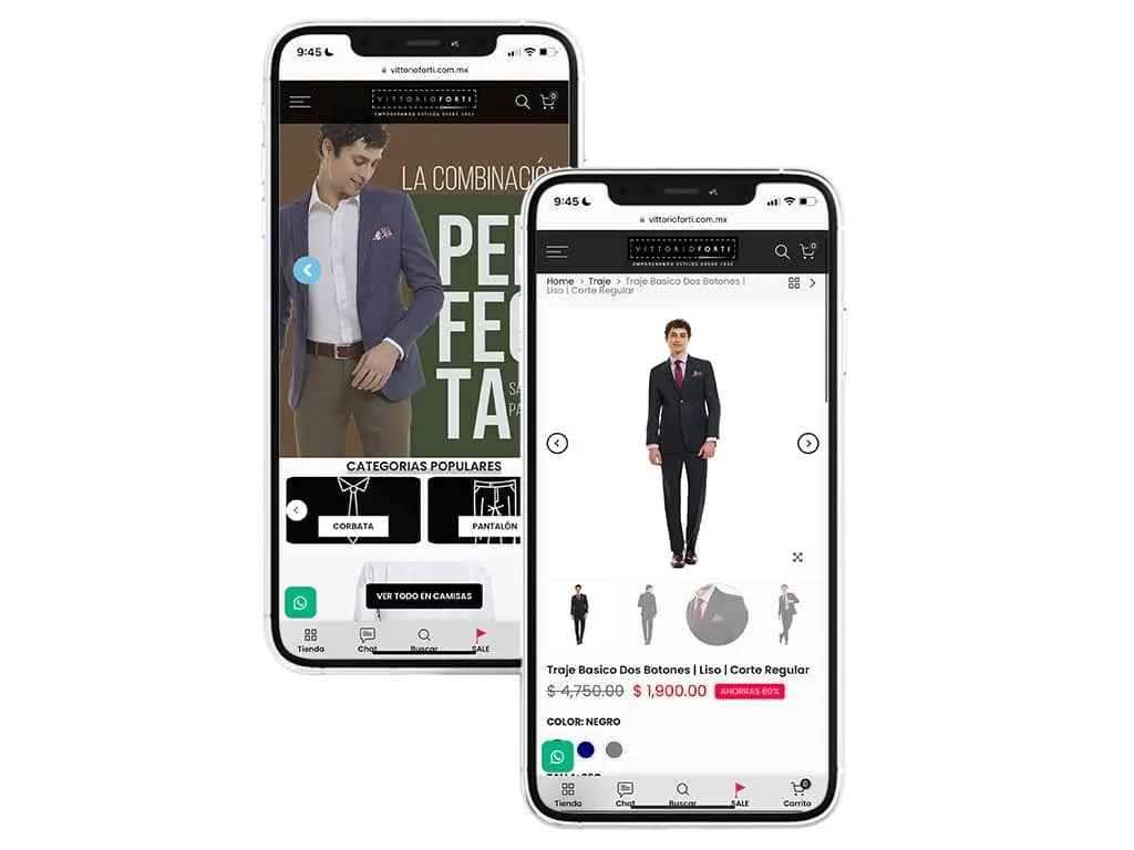 eCommerce Vittorio Forti