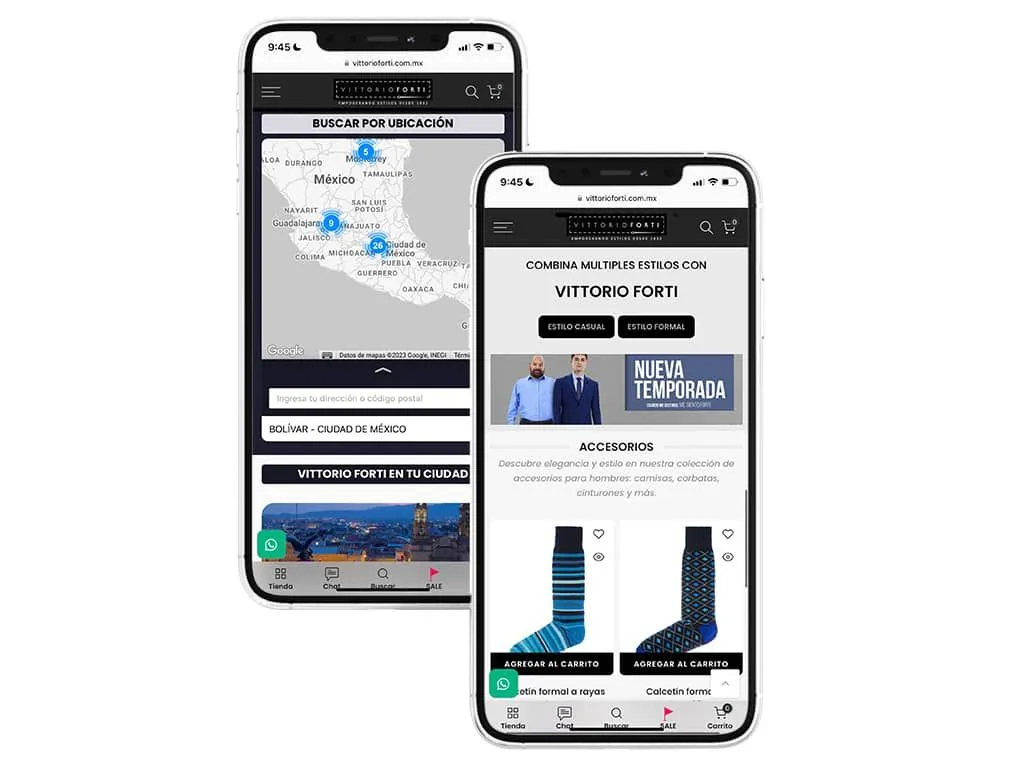 eCommerce Vittorio Forti