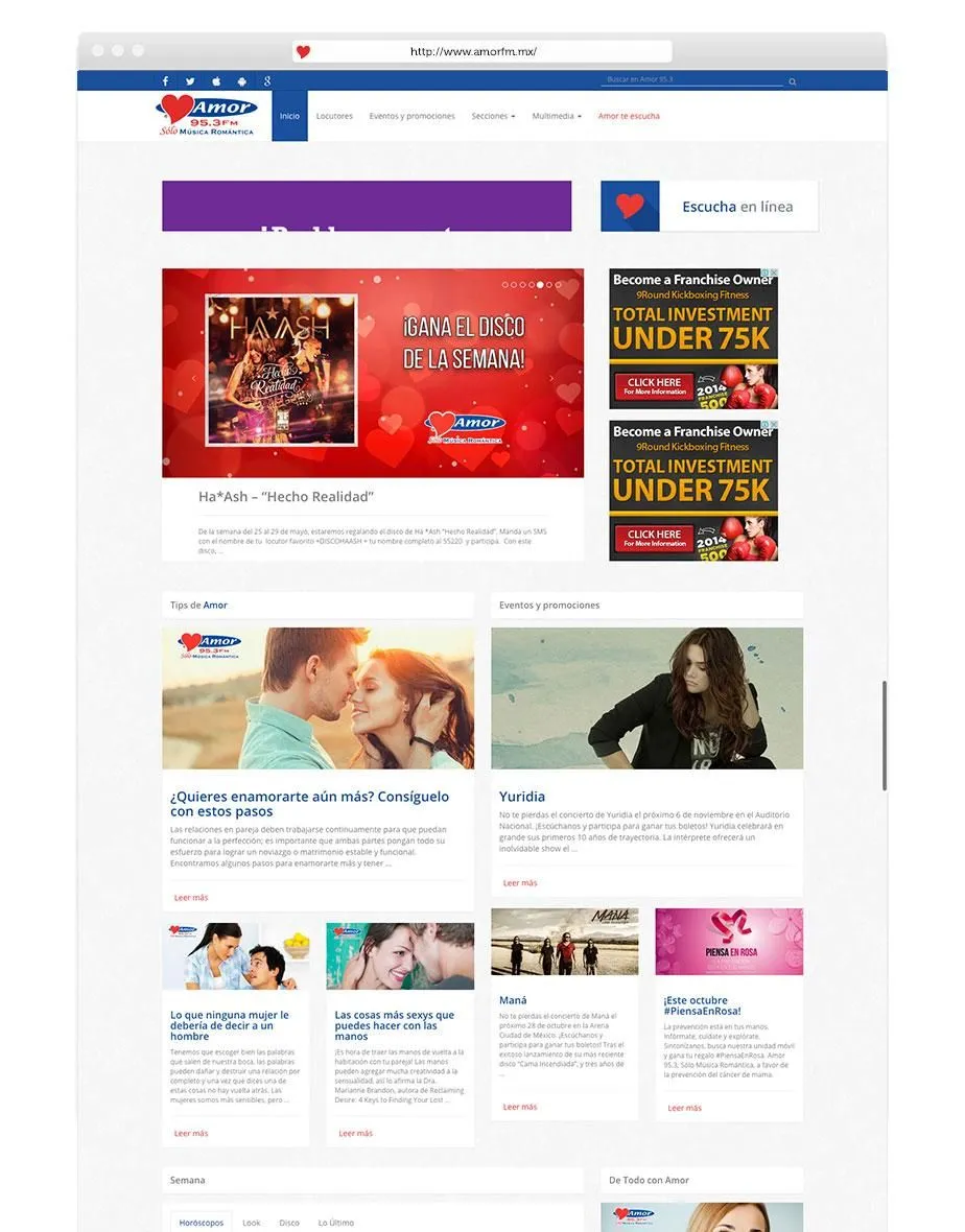 Web Radio Player & Stream | Sitio web