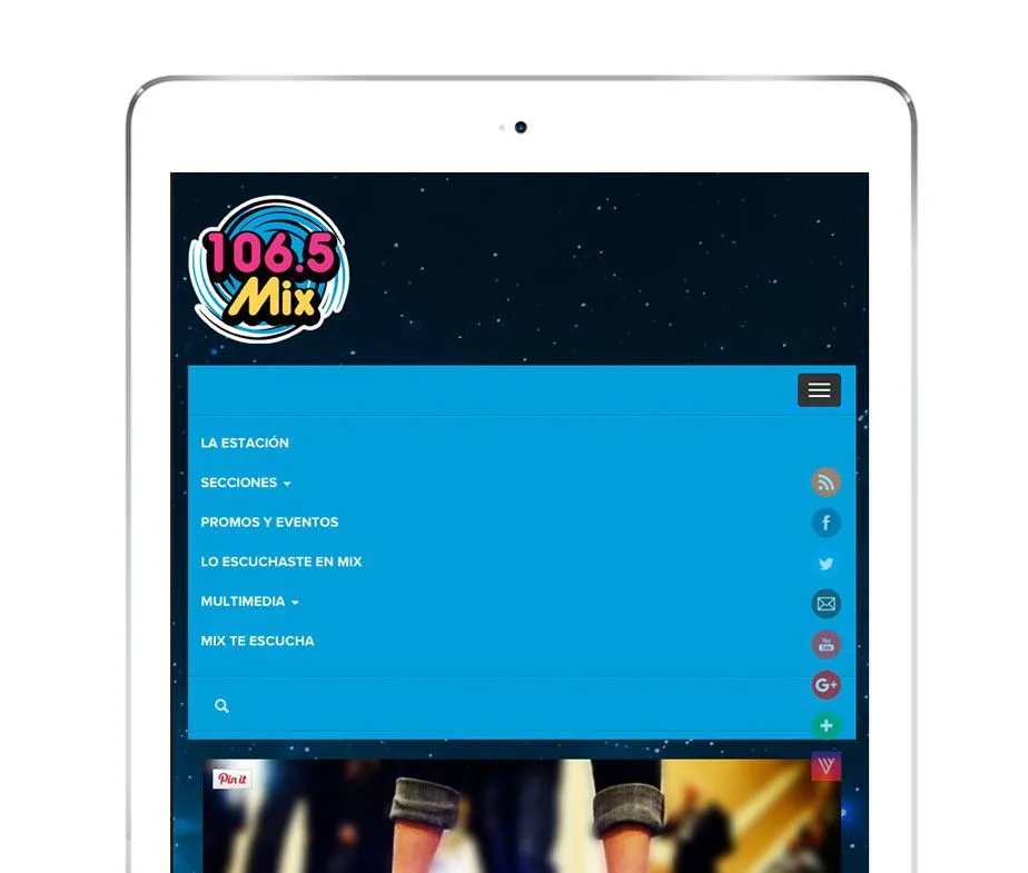 Web Radio Player & Stream | Sitio web