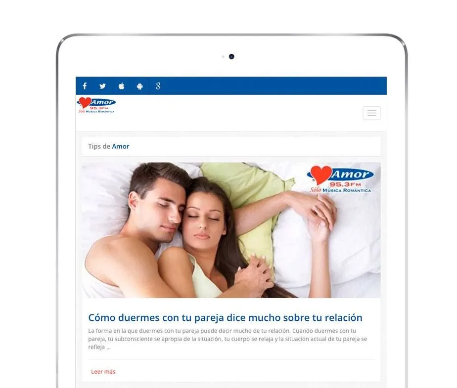 Web Radio Player & Stream | Sitio web