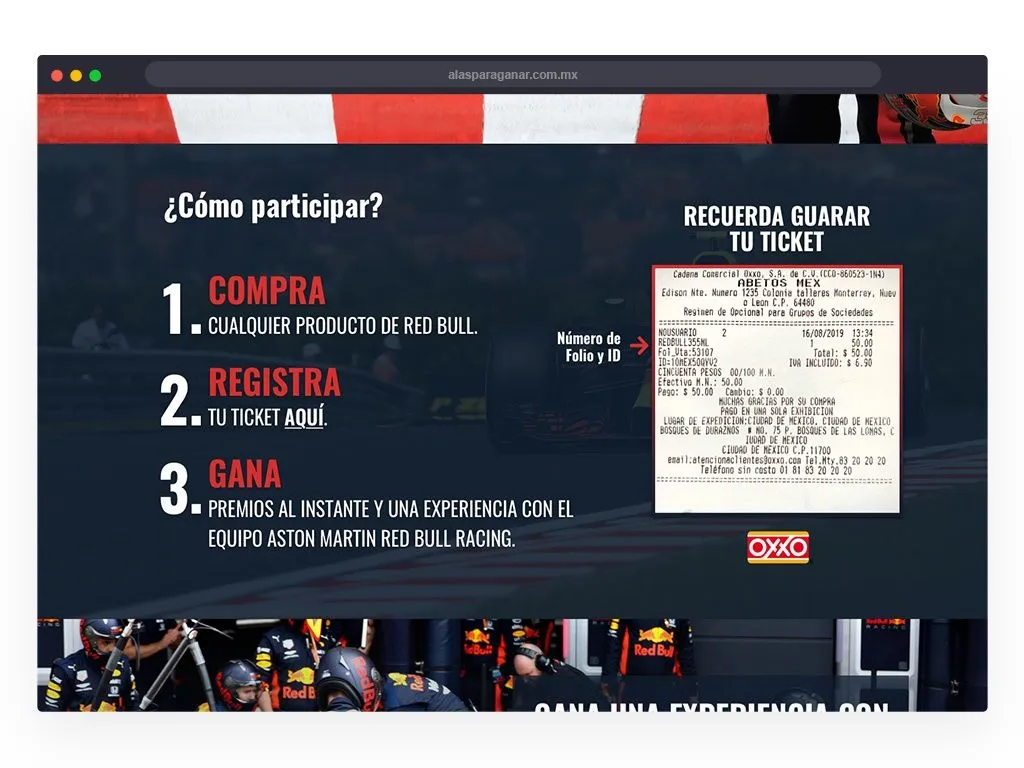 Alas para ganar 2018 / 2019 | Activación Online